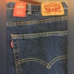 Levi's Relaxed Fit Dark Blue Jeans